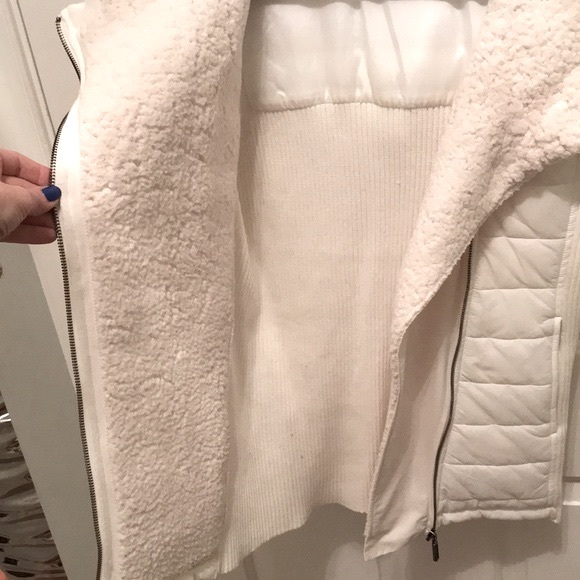 Artisan NY Faux Fur Shearling Sweater Vest Size Small - Picture 7 of 9